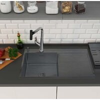 Roxen Vespa 560230-70LB PVD графит (с коландером и дозатором) Image #3