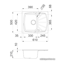 Elleci Living 125 Bianco Titano 68 Image #2