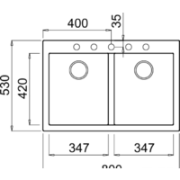 Elleci Quadra 340 Nero G40 Image #2