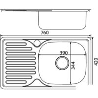 Mixline 535614 (левая, полированная, 0.8 мм) Image #2