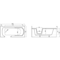 Polimat Vovo 160x75 00741 (белый) Image #7