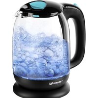 Kitfort KT-625-1 (черный/голубой) Image #1