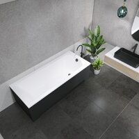 Lauter Amelia 160 21204060 (с каркасом и сифоном 21Y11021 матовый черный) Image #22