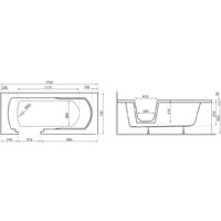 Polimat Vovo 170x75 00894 (белый) Image #7