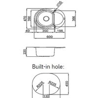 Elleci Easy Round 600 Bianco Antico 62 Image #2