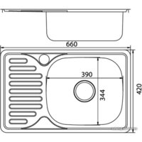 Mixline 536117 (правая, полированная, 0.8 мм) Image #2
