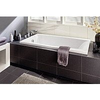 Cersanit Virgo 170x75 с ножками со смесителем Brasko Black однорычаж. (с сифоном Prime) Image #23