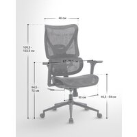 myroo Office Wizard HS-3853H-1-B (black) Image #21