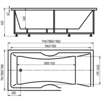 Aquatek Феникс 190x90 (с экраном) Image #2