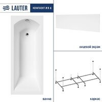 Lauter Amelia 180 21204080 (с каркасом, лицевым экраном белого цвета) Image #2