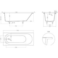 Salini Ornella Axis 170x70 104613G (S-Sense, глянцевый) Image #17