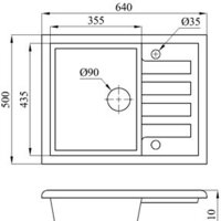 БелЭворс Vega L + смеситель W4998-4 + дозатор L405-1 (черный/сатин) Image #10