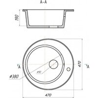 Saniteco Nova (оникс с сифоном) Image #6