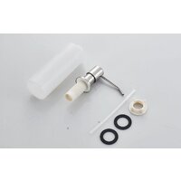 БелЭворс Со смесителем и дозатором Styl L + L74004-9 + L405-1 (серый/сатин) Image #4