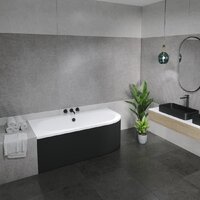 Lauter Bliss 170х75 L 21201071L (с ножками и лицевым черным экраном) Image #13