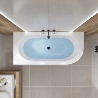 Lauter Bliss 170х75 L 21201071L (с ножками и лицевым черным экраном) Image #17