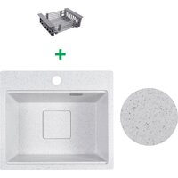 Marblan Comfort 48 (серый, с сифоном и колландером)