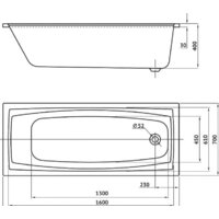 Berges Wasserhaus Feya 170x70 050012 Image #2