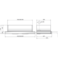 Elikor Интегра Glass 50Н-400-В2Д (нержавеющая сталь/белое стекло) (940978) Image #2