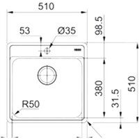 Franke BCX 210-51 TL Image #2