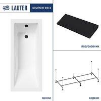 Lauter Estelle 170 21206070 (с каркасом, черным подголовником)