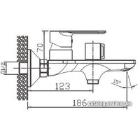 Haiba HB60505 (хром) Image #2