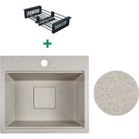 Marblan Comfort 48 (гранит, с сифоном и колландером)