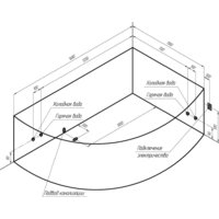 Radomir Алари Терапия 168х120 2-81-2-2-0-218 (с гидромассажем, правый) Image #11