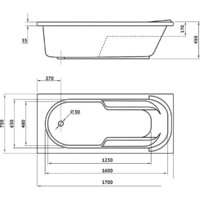 Berges Wasserhaus Lumbo 170x75 050006 (с каркасом) Image #2