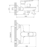 Haiba HB60198 (хром) Image #2