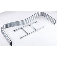 Atlas Sport 312 см - 10ft Basic (с лестницей, внешняя сетка, зеленый) Image #4