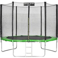 Atlas Sport 312 см - 10ft Basic (с лестницей, внешняя сетка, зеленый)