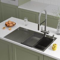 Roxen Vespa 560230-70R сатин (с коландером и дозатором) Image #2