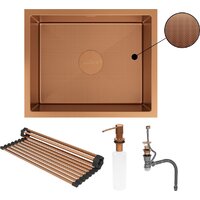 Roxen Uno 560210-54BR-GR бронза/текстурная PVD покрытие (с ролл-матом и дозатором) Image #11