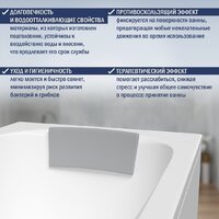 Lauter Oasis 170 21203070 (с ножками, серым подголовн., белым лиц. и торц.экраном) Image #6