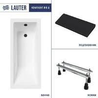 Lauter Estelle 160 21206060 (с ножками, черным подголовником) Image #2