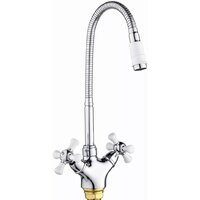 РМС SL92W-279F (хром/белый)