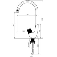 Rubineta Swan-33(BK) SW0068 Image #3