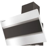 MAUNFELD Bridge 60 (нержавеющая сталь/черное стекло) Image #1