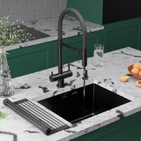 Roxen Uno 560210-54B-GR графит/текстурная PVD покрытие (с ролл-матом и дозатором) Image #3