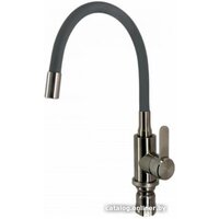 БелЭворс Rio + смеситель W74004-9 + дозатор L405-1 (серый/сатин) Image #3