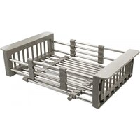 Schtoff Undermount Best Decor Silver 4545 + коландер KR-1 GREY + дозатор SD-1 GREY Image #2