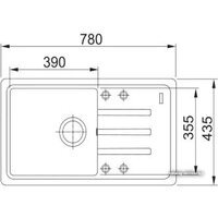 Franke Malta BSG 611-78 (бежевый) Image #2
