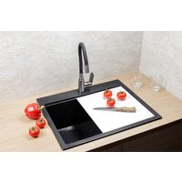 Marblan Comfort 60 (черный, с сифоном и колландером) Image #4