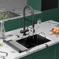 Roxen Uno 560210-54B-V графит/текстурная PVD покрытие (с ролл-матом и дозатором) Image #2