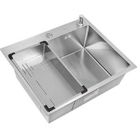 ARFEKA Eco AR мойка 600*500, коландер G, дозатор Satin Image #1