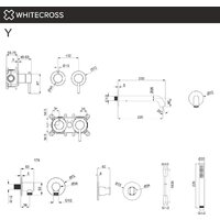 Whitecross YSET1240GLB (брашированное золото) Image #2
