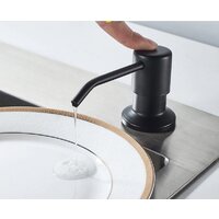 БелЭворс New Lux R + смеситель W74004-2 + дозатор L405F (черный) Image #6