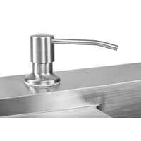 Saniteco 4848 + Spike F9S07000 (хром, с сифоном, дозатором и коландером) Image #8