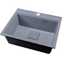 Marblan Comfort 60 (серебристый, с сифоном и колландером) Image #2